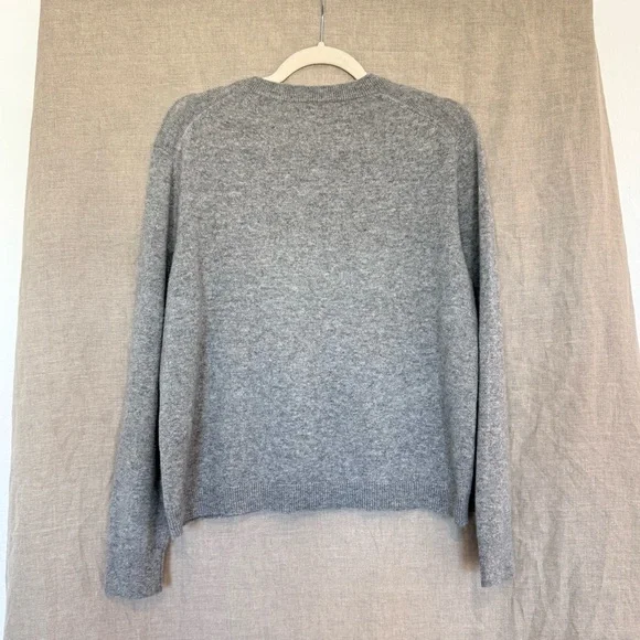 Jenni Kayne Cashmere Flynn Sweater in Grey - Picture 7 of 7